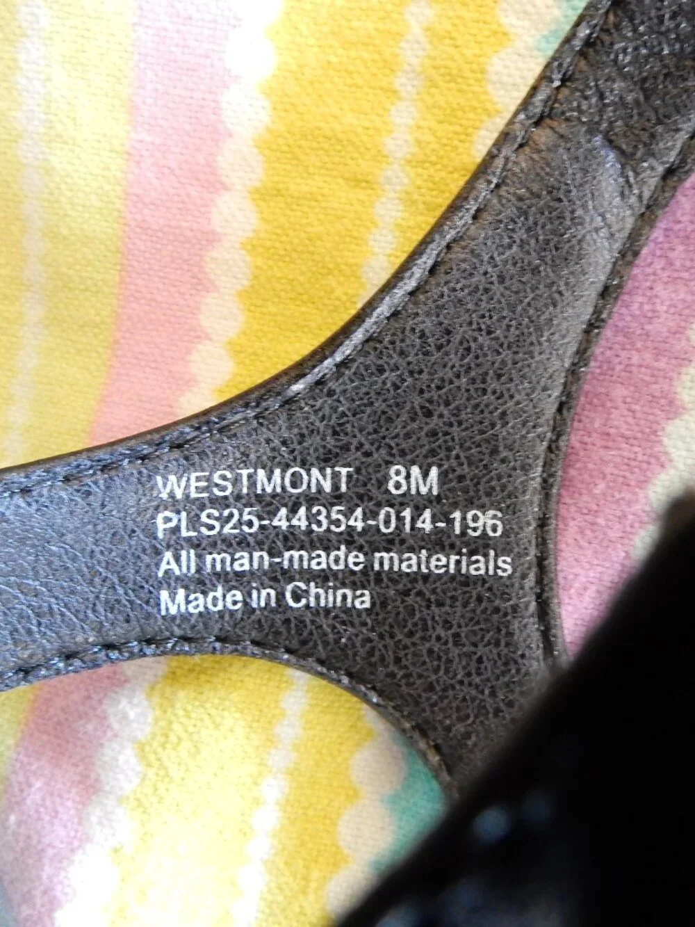 NEW NO BOX Frye and Co. Westmont Black Strappy Block Heel Sandals womens 8 M